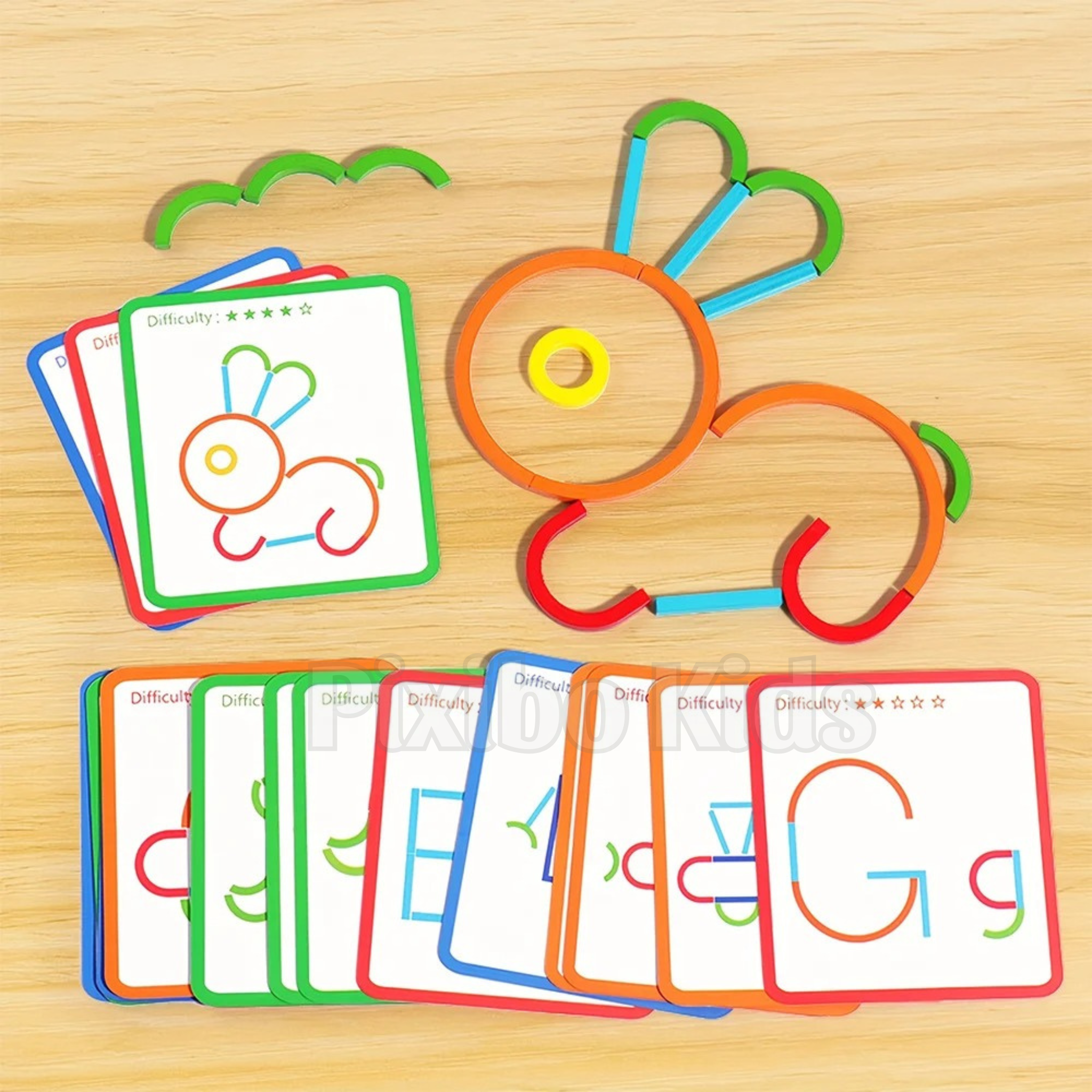 Pixibo Kids Montessori Jigsaw Toys