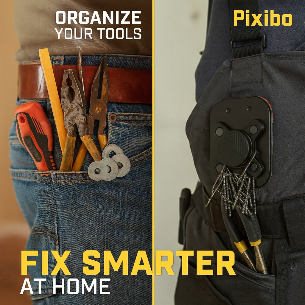 Pixibo™ Magnetic Belt Clip Holder