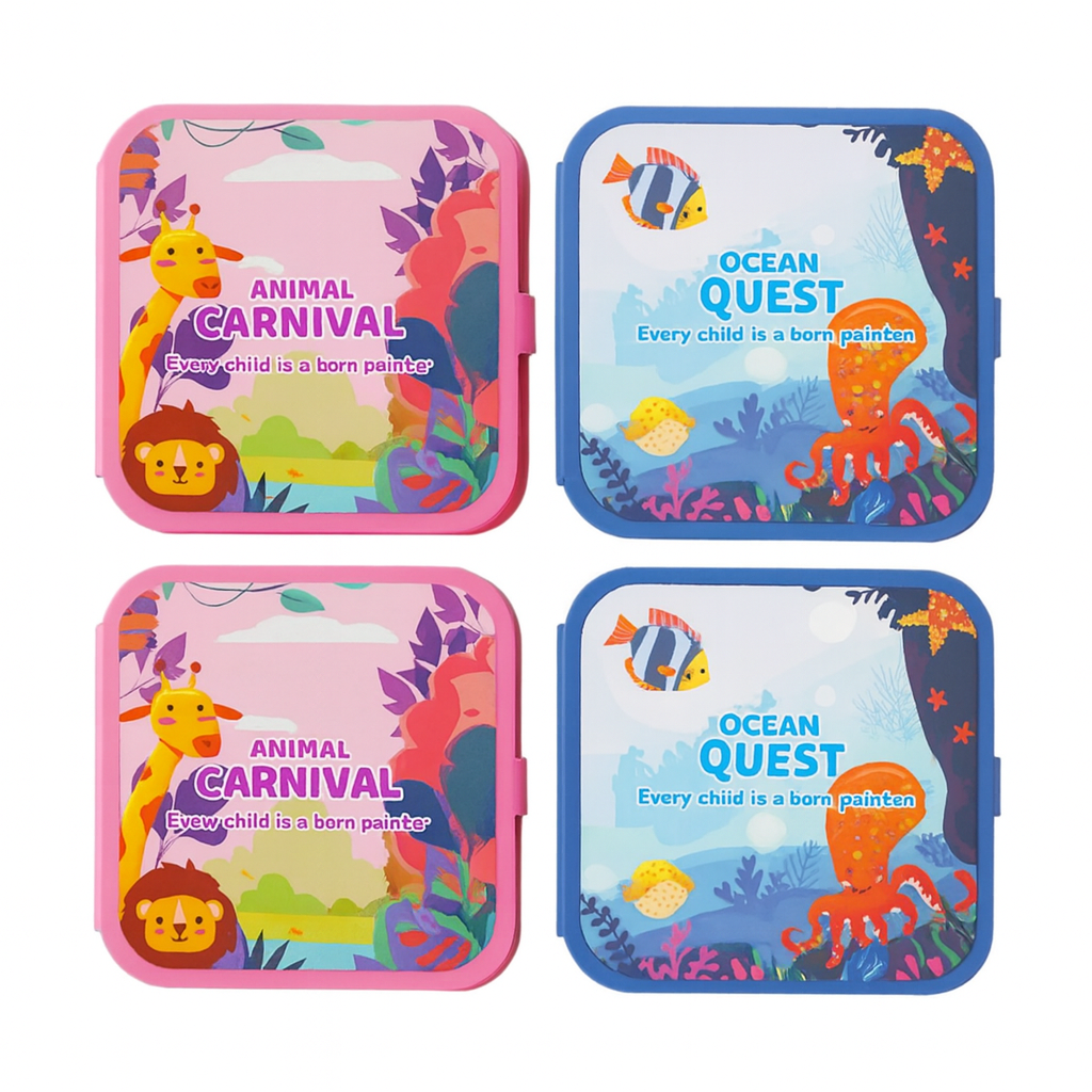 Montessori Magic Water Coloring  Book